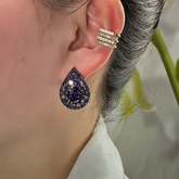 Royal Orchid Earings